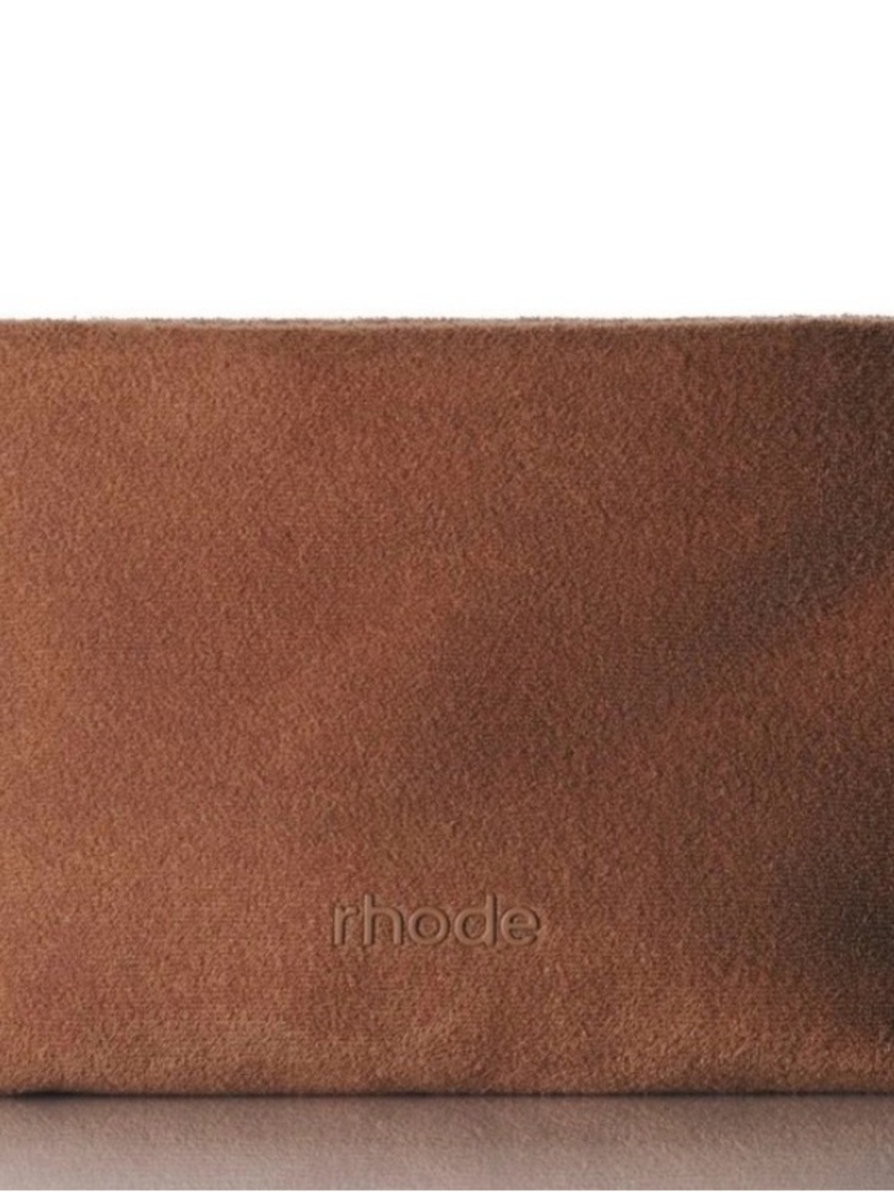 RHODE Brown Terry Bag Brand New